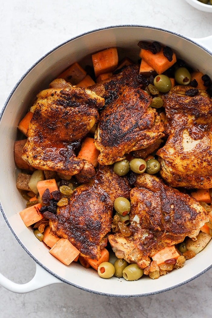 One Pot Moroccan Chicken (Ready in 45 Minutes!) - Fit …